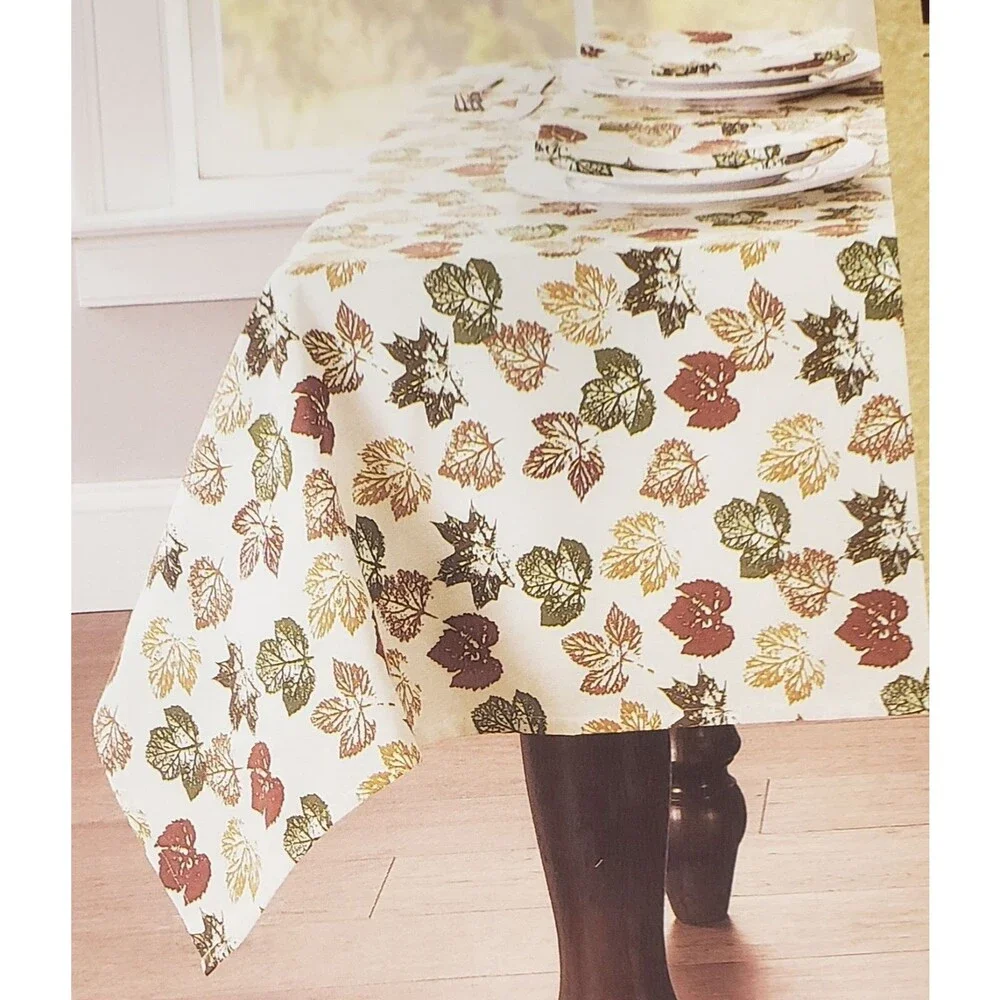 Printed Fabric Tablecloth,60
